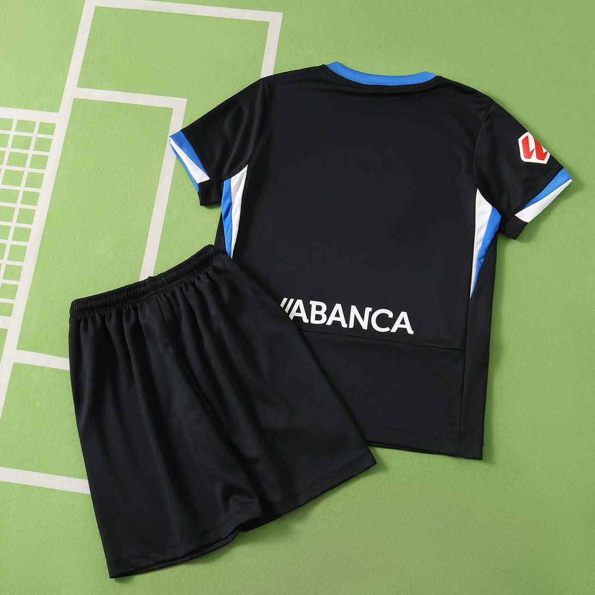 Real Club Deportivo 2026-2027 Season Away Back Kids Football Jersey Trikot Maillot V2
