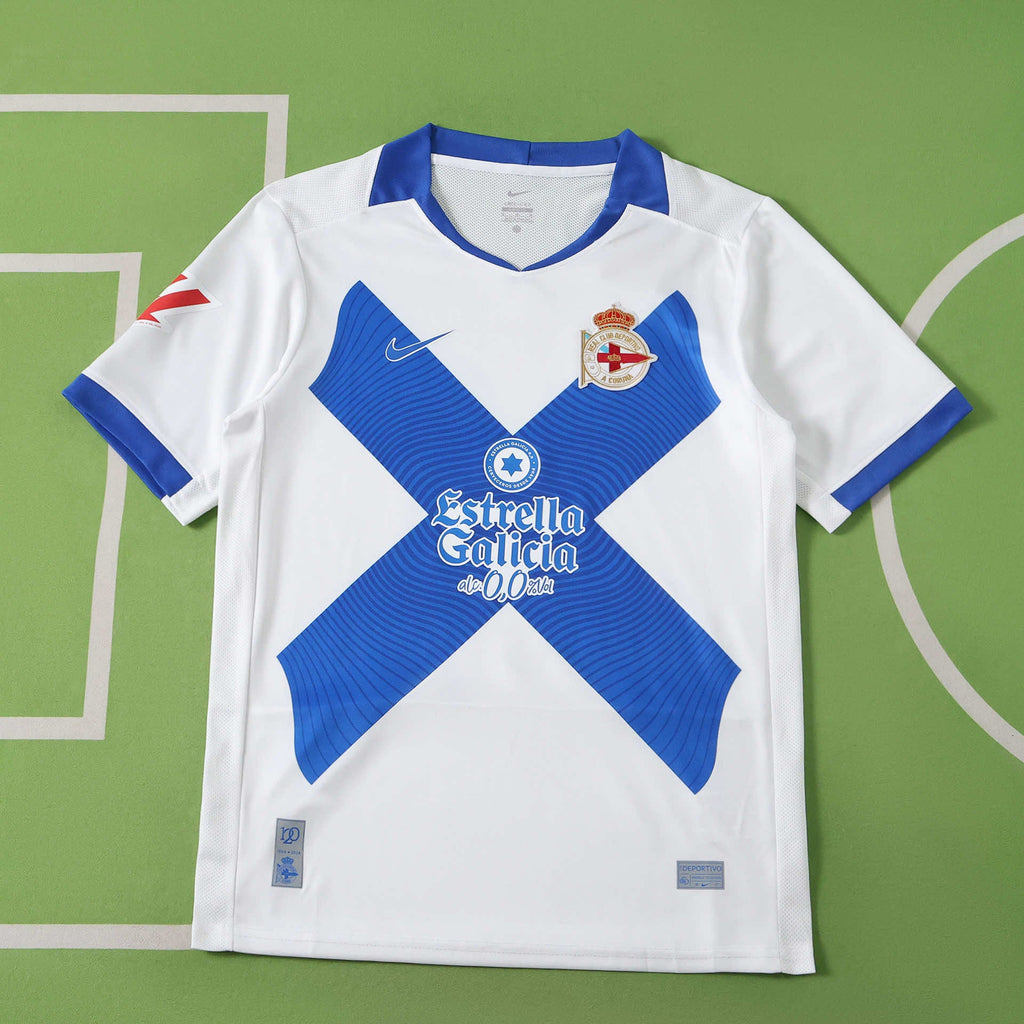 Real Club Deportivo 2026-2027 Season Third White Football Jersey Trikot Maillot