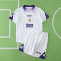 Real Madrid C.F. 1997-1998 Season Kids Home Retro Football  Jersey Trikot Maillot