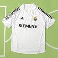 Real Madrid C.F. 2005-2006 Season White Home Retro Football Jersey Trikot Maillot