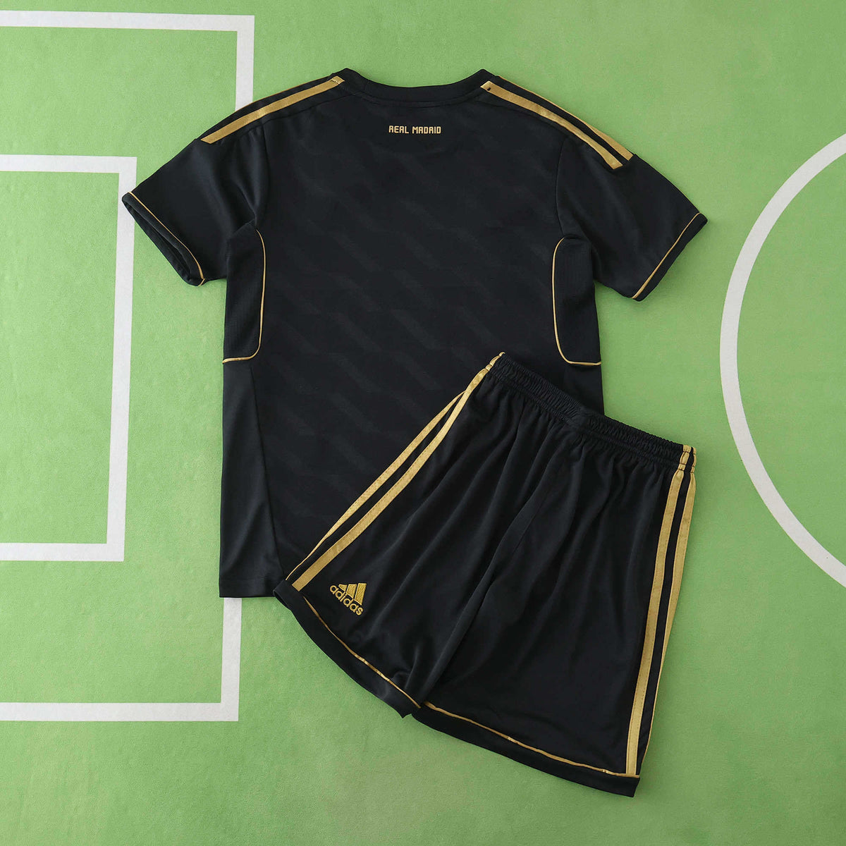 Real Madrid C.F. 2011-2012 Season Kids Away Retro Football Jersey Trikot Maillot V2