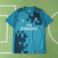 Real Madrid C.F. 2017-2018 Season Third Retro Football Jersey Trikot Maillot
