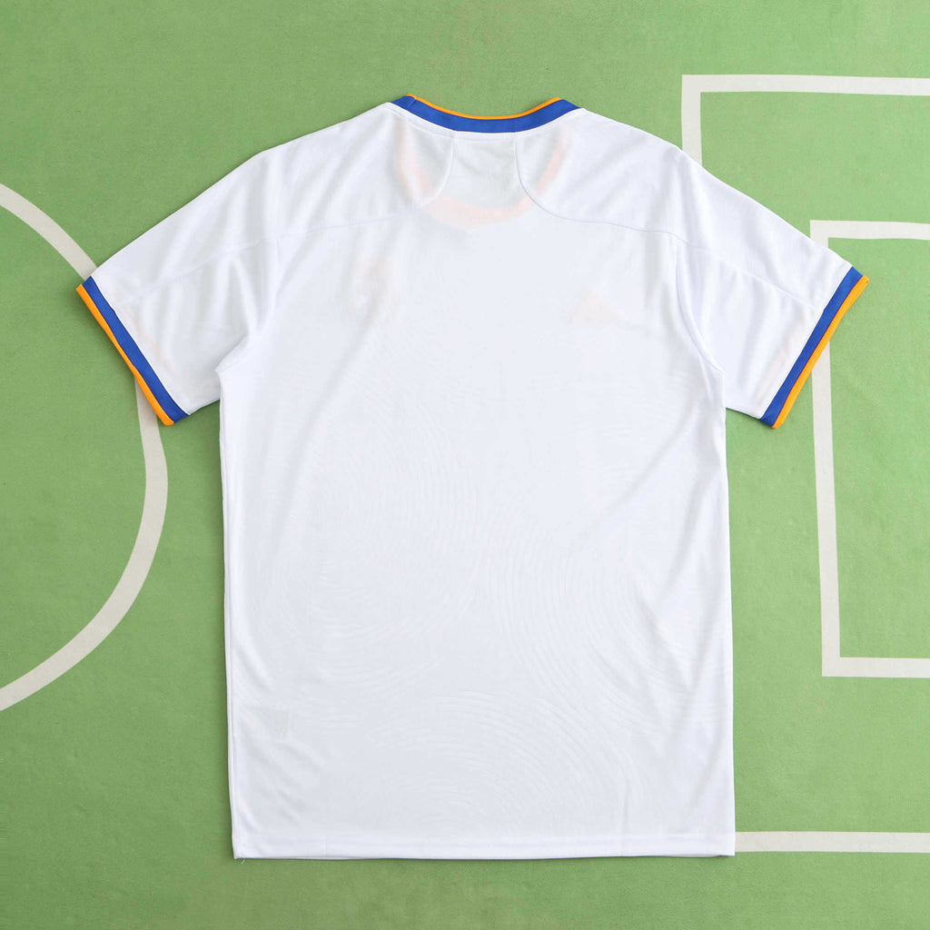 Real Madrid C.F. 2021-2022 Season Home White Retro Football Jersey Trikot Maillot V2