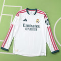 Real Madrid C.F. 2026-2027 Season Home Long Sleeve Football Jersey Trikot Maillot