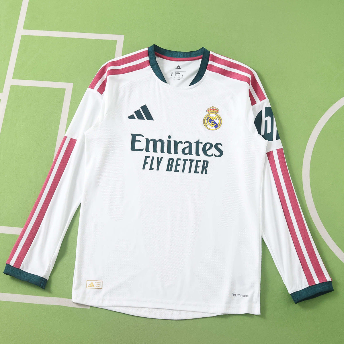 Real Madrid C.F. 2026-2027 Season Home Long Sleeve Football Jersey Trikot Maillot