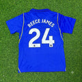 Chelsea 2027 Home Blue Jersey Soccer Short – Reece James – Back View