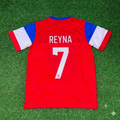 Giovanni Reyna Away Retro Football Jersey – Back View