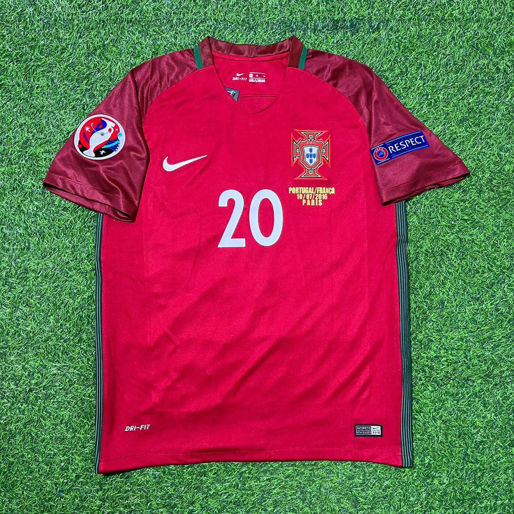 Ricardo Quaresma Portugal EURO 2016 Final Retro Jersey – Front View