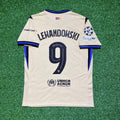 2025/26 Robert Lewandowski Barcelona Season Football Jersey Edition 2 – Back View