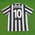 Roberto Baggio Juventus Special Retro Football Jersey Kit – Back View
