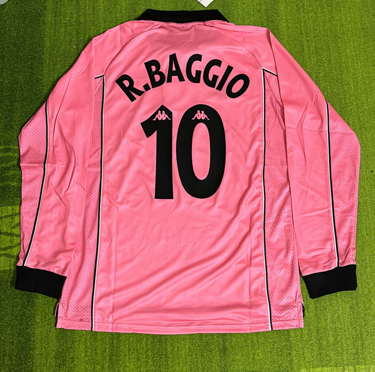 Roberto Baggio Juventus 1995 Pink Kit Jersey – 5