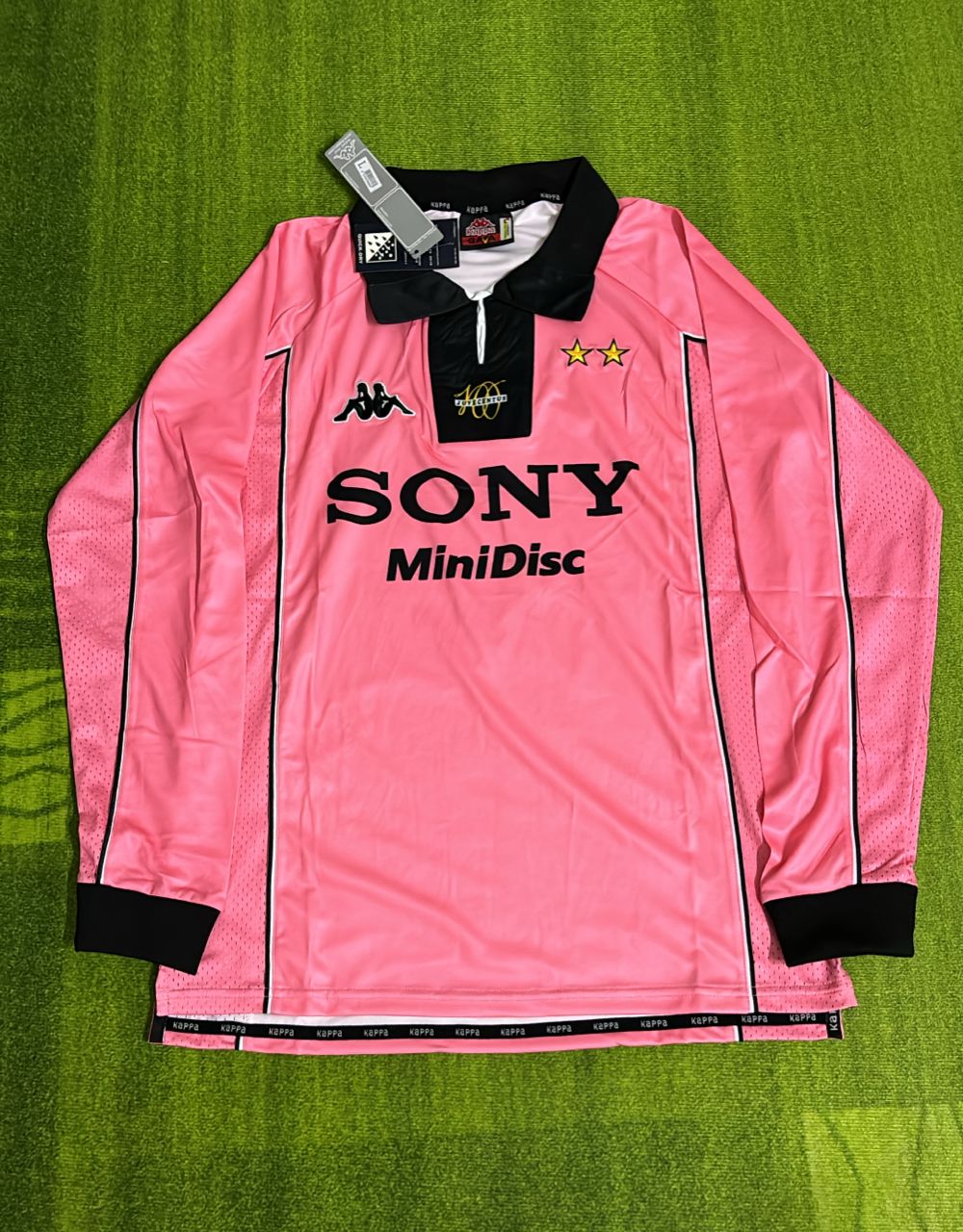 Roberto Baggio Juventus 1995 Pink Kit Jersey – 4