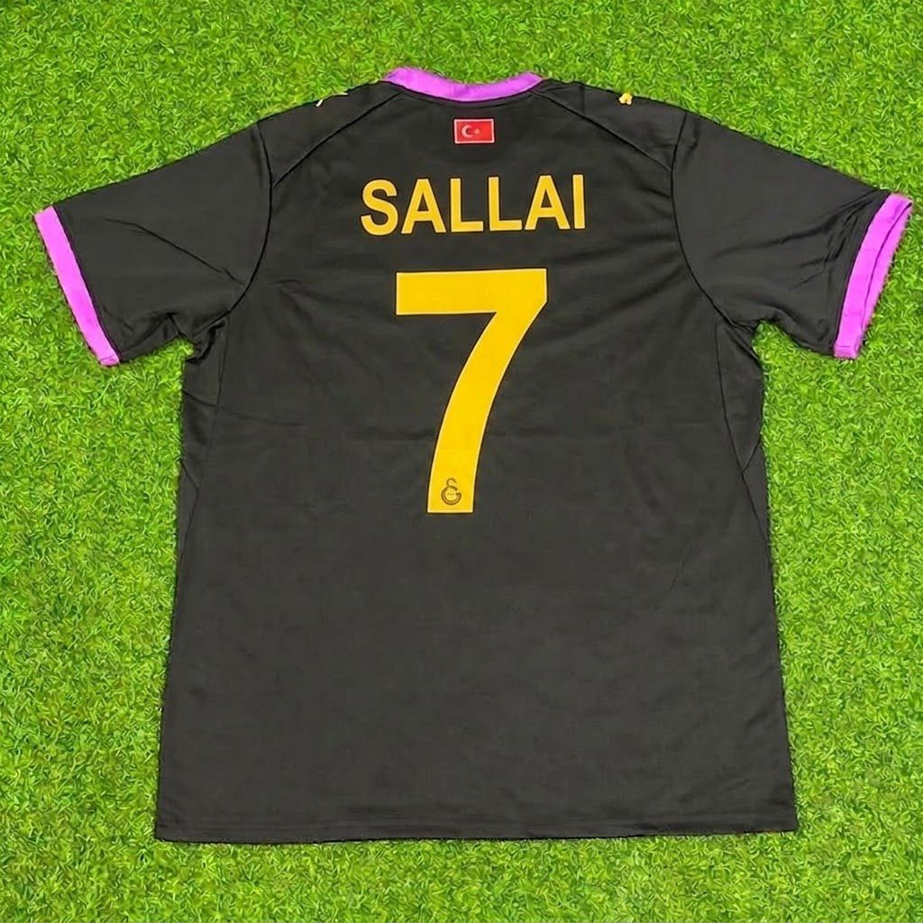 Roland Sallai Galatasaray 2026-2027 New Season Football Jersey – Back View