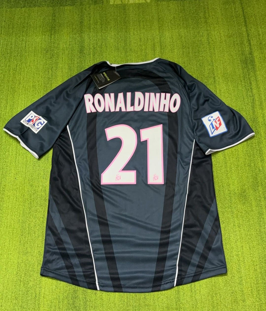 Ronaldinho Gaucho 2001 2002 Soccer Retro Jersey – Back View