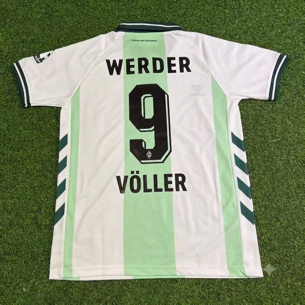 Rudi Völler Werder Bremen Special Football Jersey – Back View