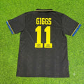 1992 Ryan Giggs Manchester United 1993 Retro Retro Football Jersey – Back View