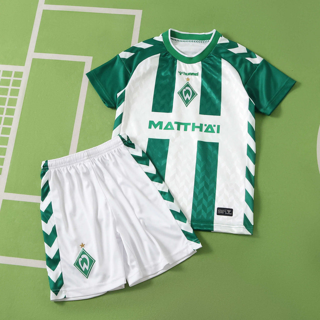 SV Werder Bremen 2026-2027 Season Home Kids Football Jersey Trikot Maillot