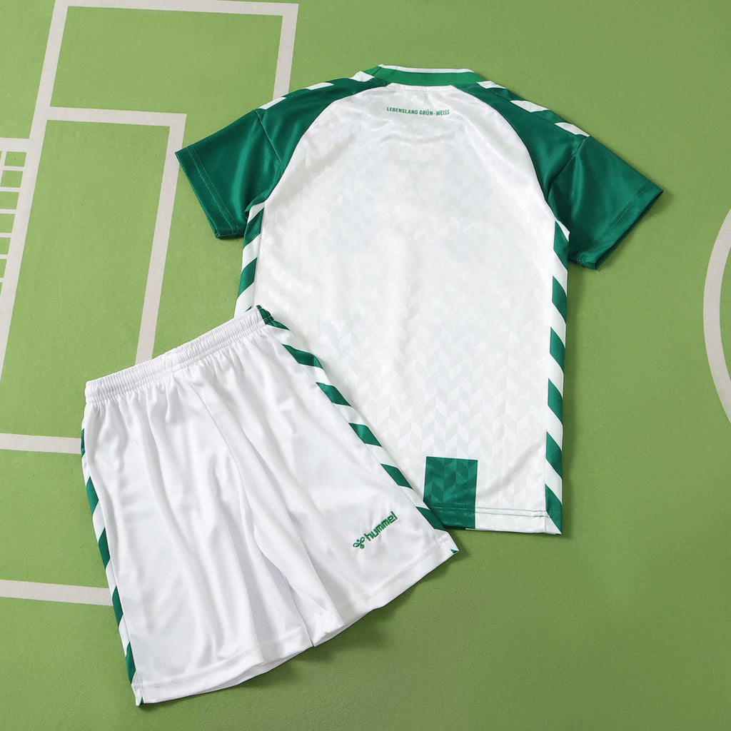 SV Werder Bremen 2026-2027 Season Home Kids Football Jersey Trikot Maillot V2