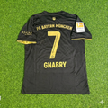 Serge Gnabry Bayern Munich 2021-2022 Away Football Jersey – Back View