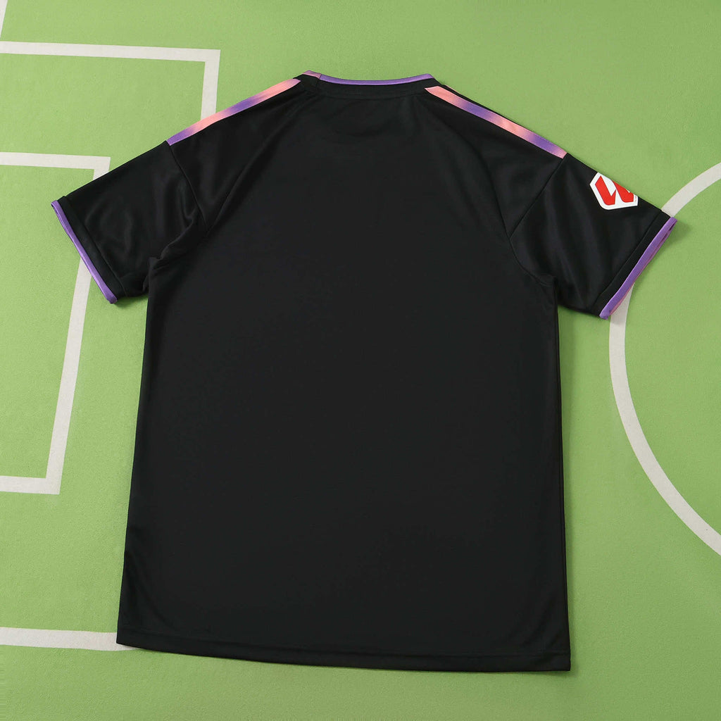 Sevilla C.F 2026-2027 Season Third Black Football Jersey Trikot Maillot V2