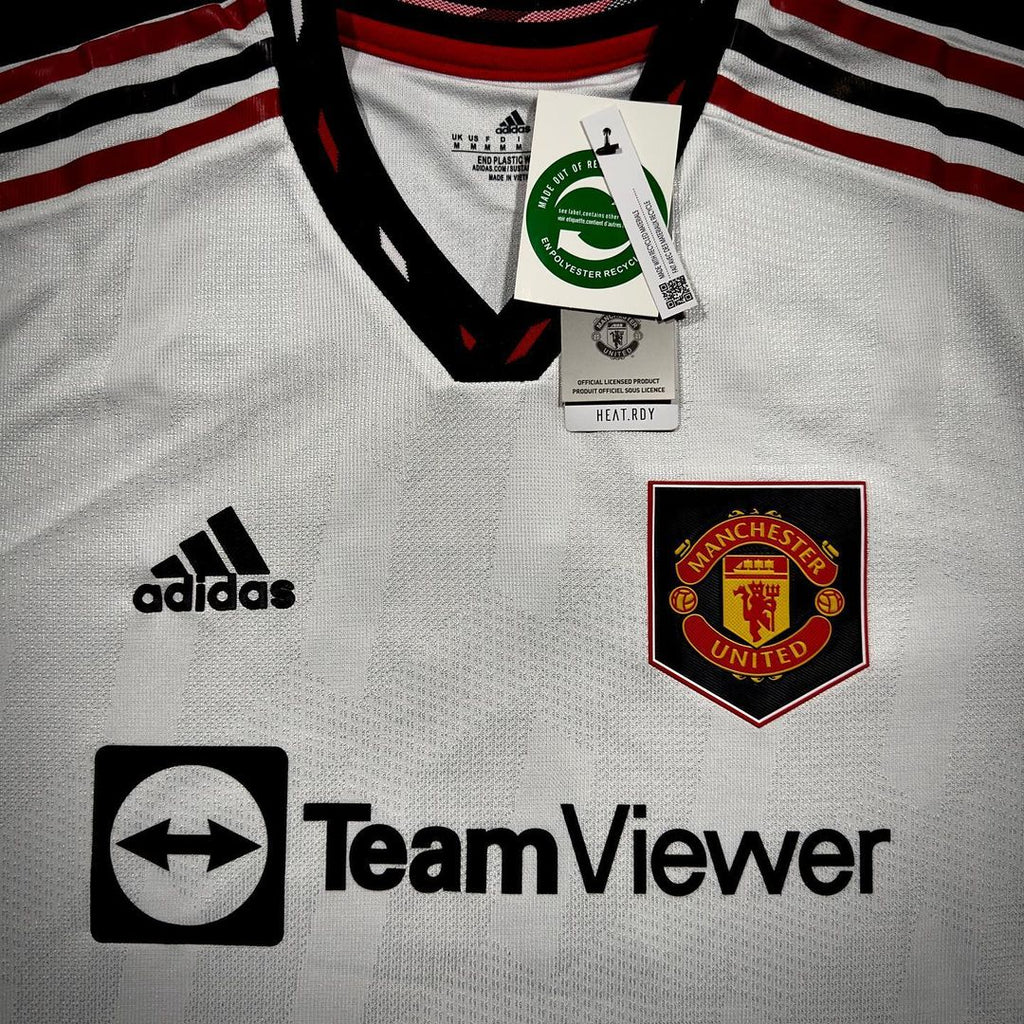 Cristiano Ronaldo Manchester United White 2022 2023 Premier League Jersey – 4