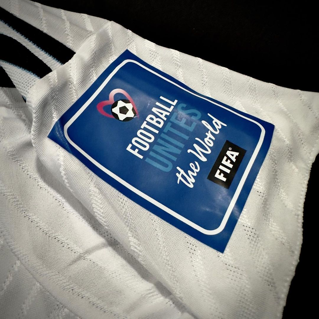 2022 Argentina World Cup Lionel Messi Final Home Football Jersey – 4