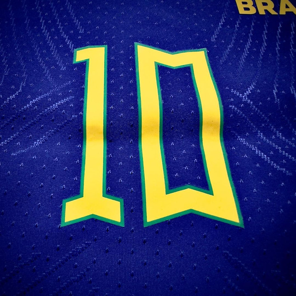 Neymar Jr Brazil 2022 World Cup Retro Football Jersey – 7