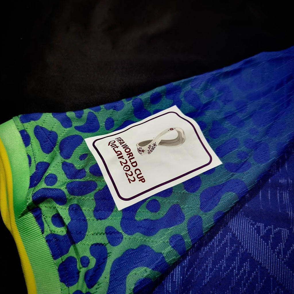 2022 Brazil World Cup Neymar Jr Retro Football Jersey – 6