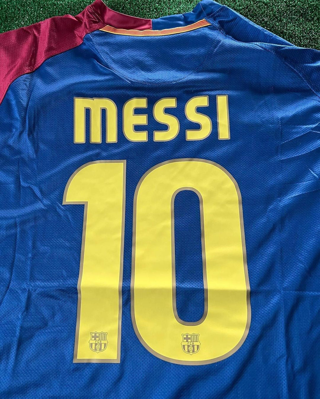 2009 Lionel Messi Barcelona Roma Final Retro Football Jersey – 4