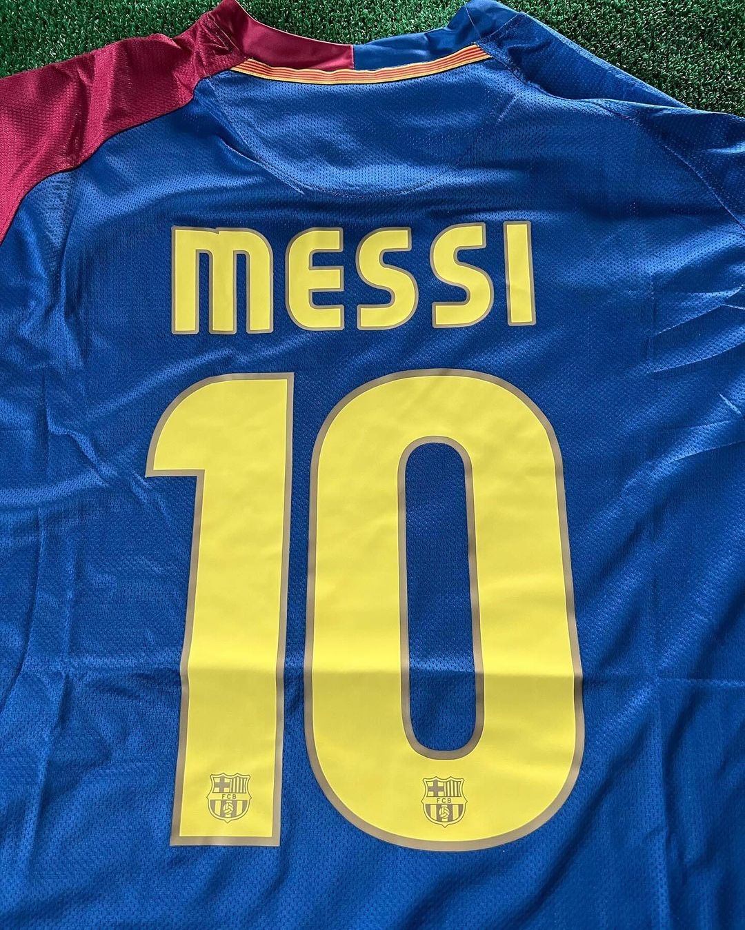 2009 Lionel Messi Barcelona Roma Final Retro Football Jersey – 4