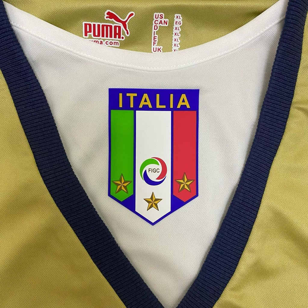 Gianluigi Buffon Italy 2006 World Cup Retro Goalkeeper Jersey – 6
