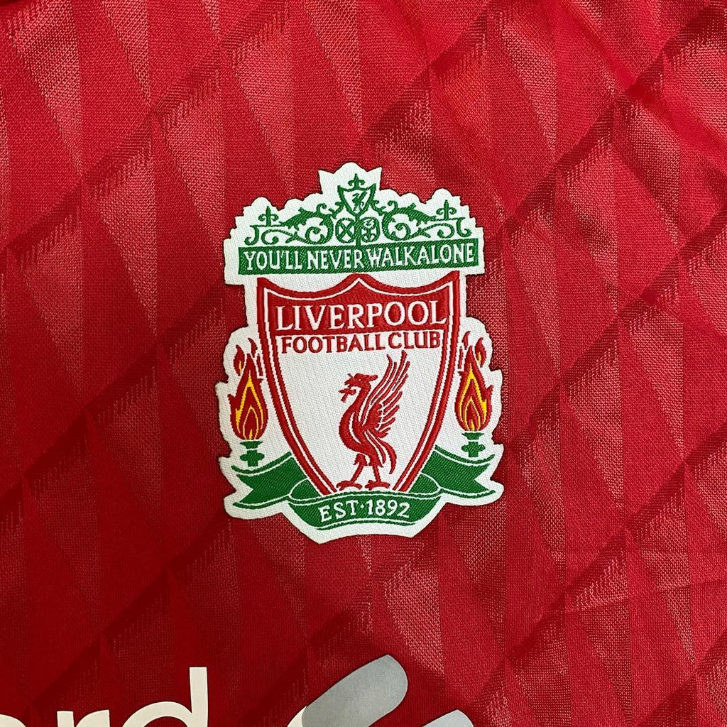 Steven Gerrard Liverpool 2010 2011 Season Long Sleeves Red Retro Jersey – 6