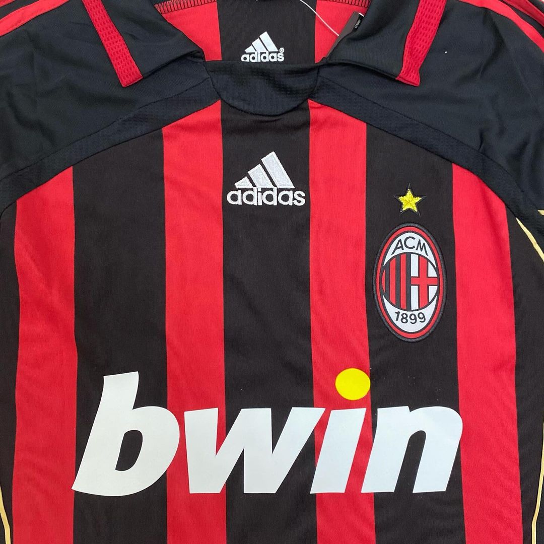 Paolo Maldini AC Milan 2006 2007 Season Retro Jersey – 4
