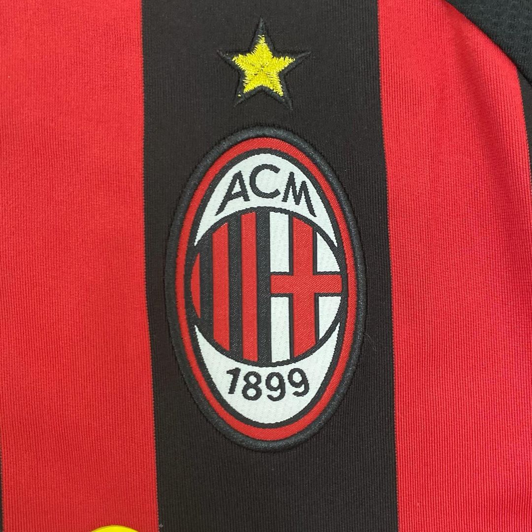 Paolo Maldini AC Milan 2006 2007 Season Retro Jersey – 5