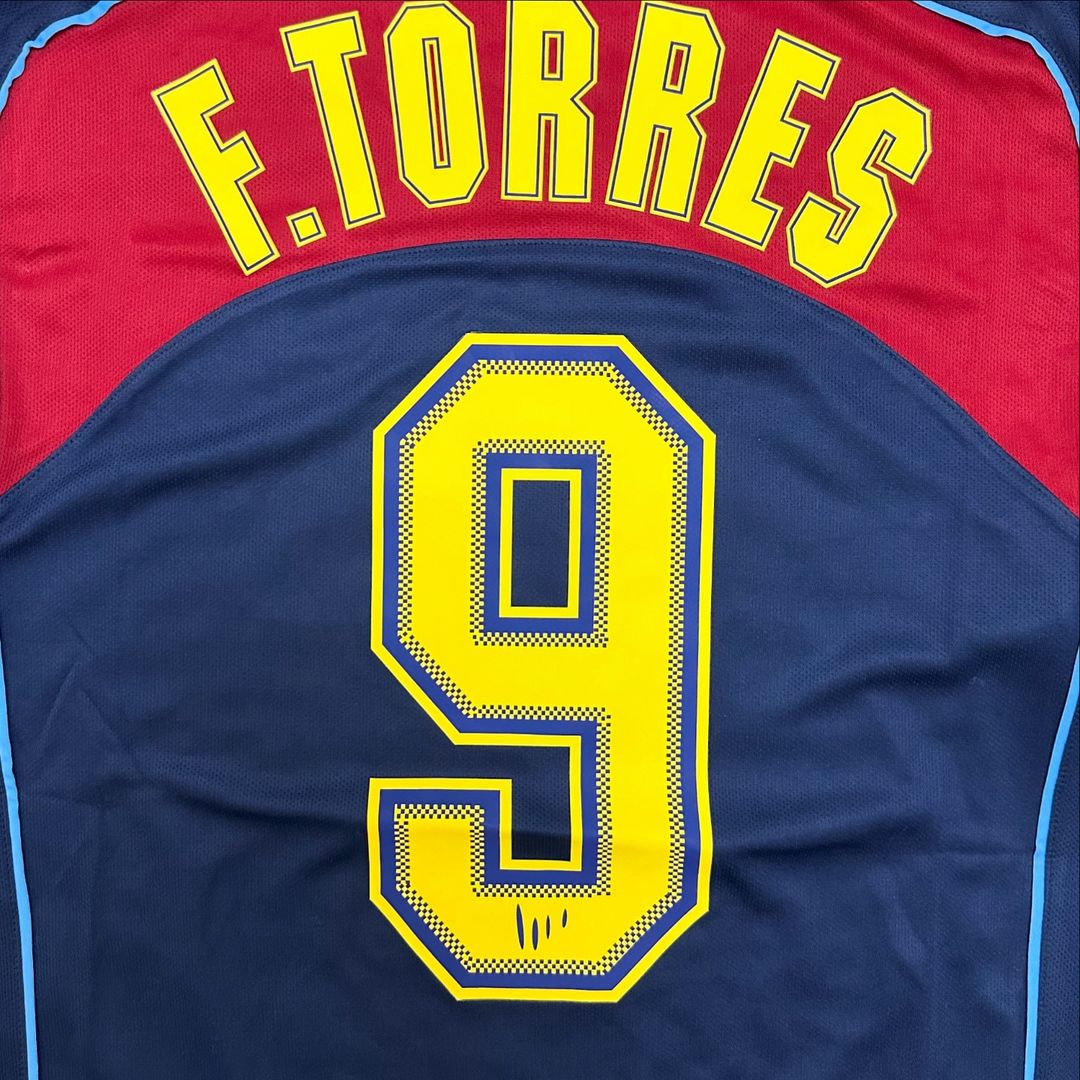2003/04 Fernando Torres Atlético Madrid Spider-Man Long Sleeve Retro Football Jersey – 5