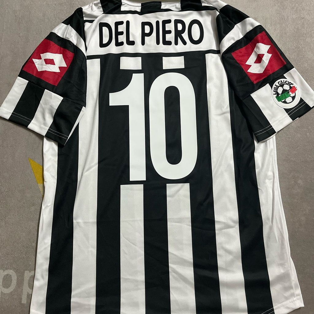 Alessandro Del Piero Juventus 2001 2002 Season Retro Jersey – 4