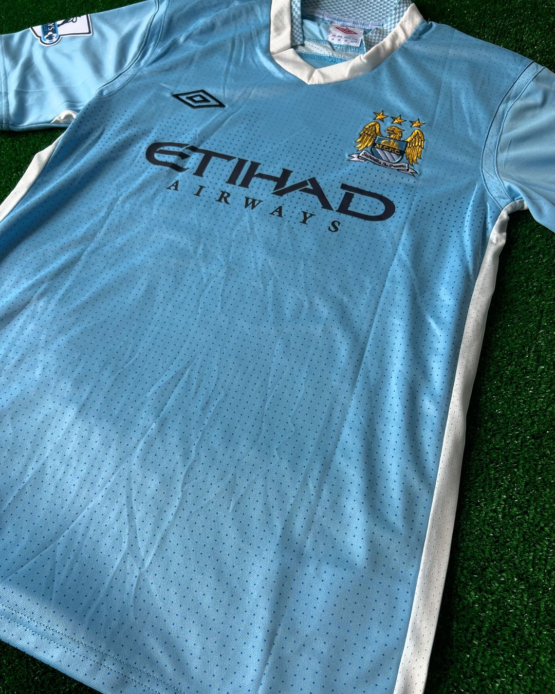 David Silva Manchester City 2011 2012 Season Retro Jersey – 6