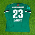 Soufiane El-Faouzi 23- Schalke 04 Long Sleeve Gelsenkirchen Special Edition Football Jersey – Back View
