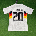 Stefan Effenberg #20 Germany Special Edition Football Jersey – Back View