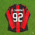 Stephen El Shaarawy AC Milan Home Long Sleeve Retro Football Jersey – Back View
