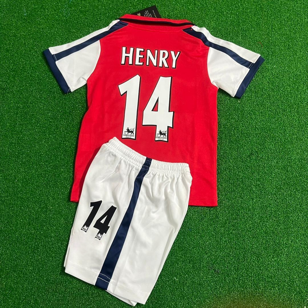 Thierry Henry 14 - Arsenal 1999/02 Kit Jersey – Back View