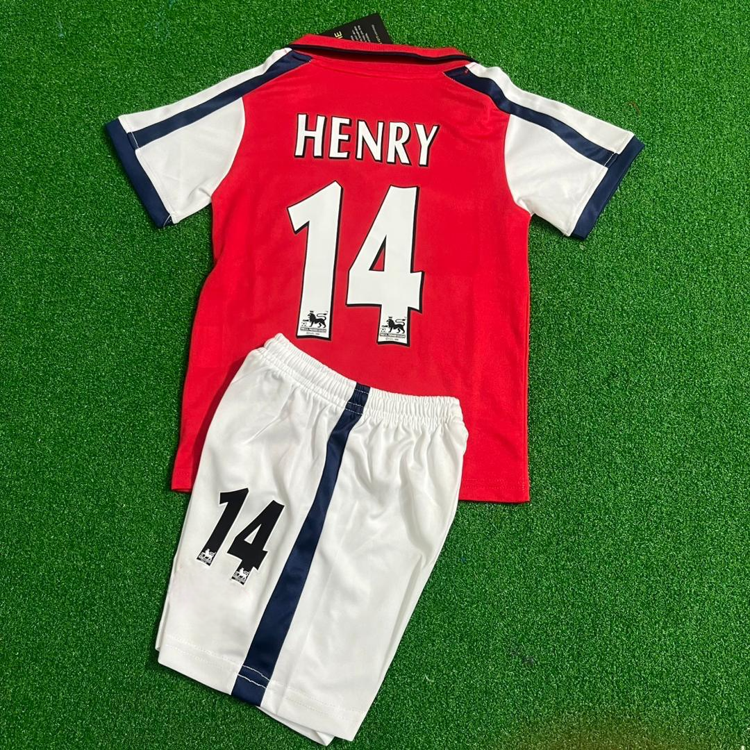 Thierry Henry 14 - Arsenal 1999/02 Kit Jersey – Back View