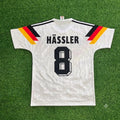1990 Germany World Cup Thomas Hässler Retro Football Jersey – Back View