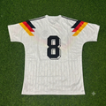 1990 Germany World Cup Thomas Hässler Retro Football Jersey – Back View