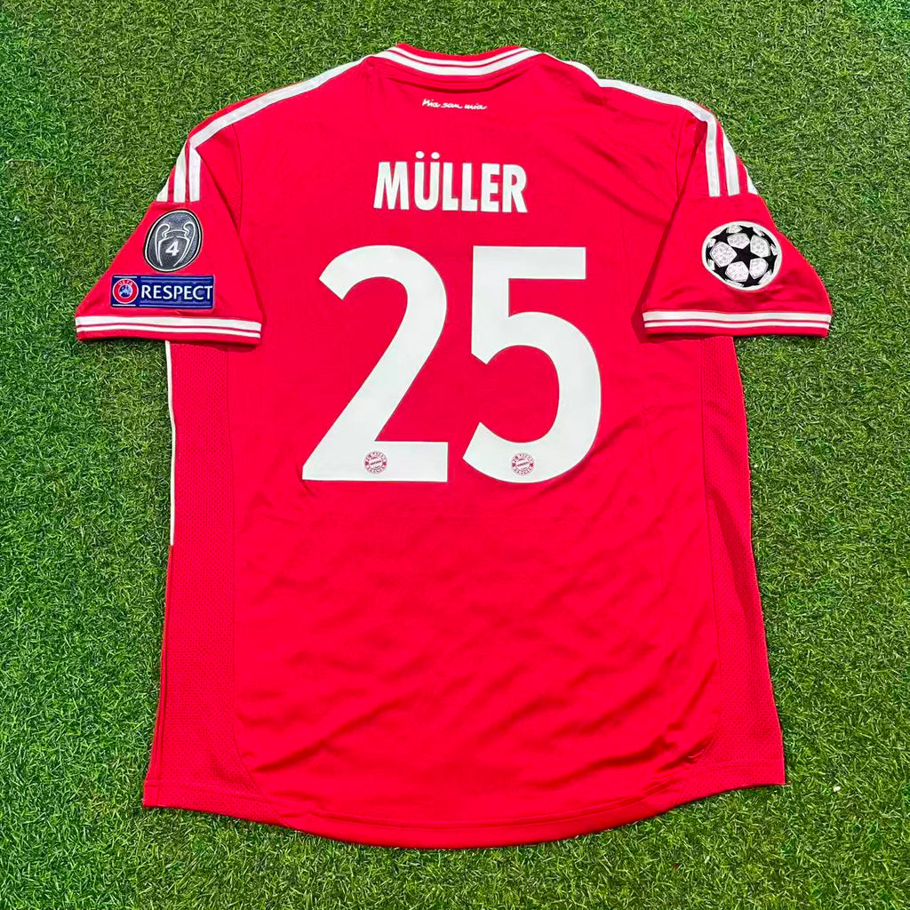 Thomas Müller Bayern Munich 2013 Champions League Final Jersey – Back View