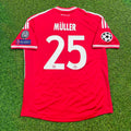 Thomas Müller Bayern Munich 2013 Champions League Final Jersey – Back View