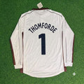 1999/00 Klaus Thomforde FC St. Pauli Long Sleeve Home Retro Football Jersey – Back View