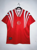 Türkiye Efsane Kirmizi Turkey Retro Kirmizi Özel Forma Football Jersey – Back View