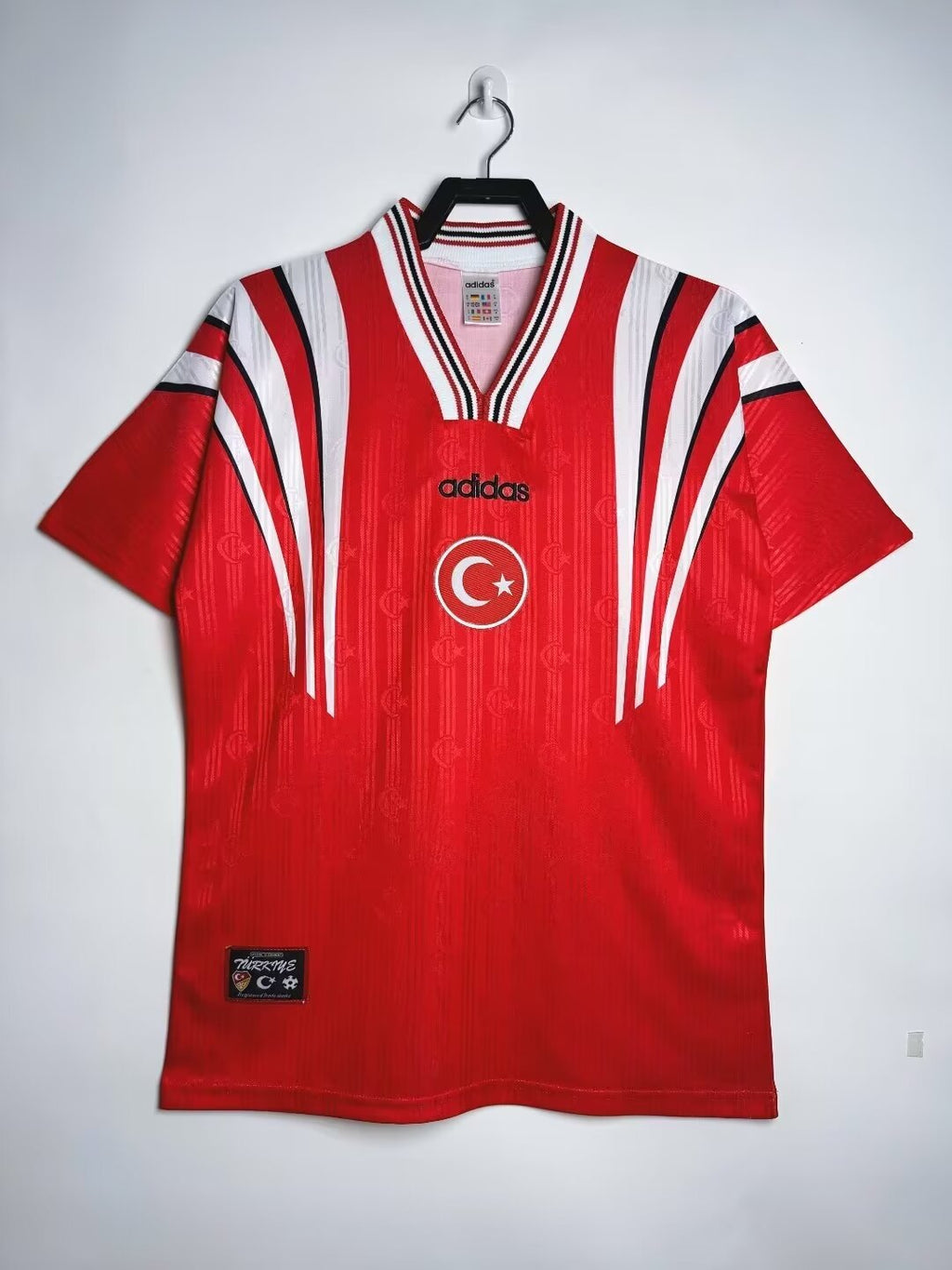 Türkiye Efsane Kirmizi Turkey Retro Kirmizi Özel Forma Football Jersey – 18