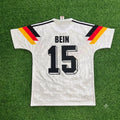 1990 Germany World Cup Uwe Bein Retro Football Jersey – Back View